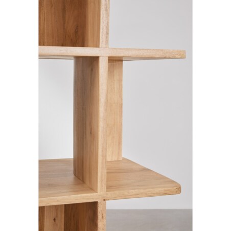 Regał z drewna akacjowego Flim 180 cm