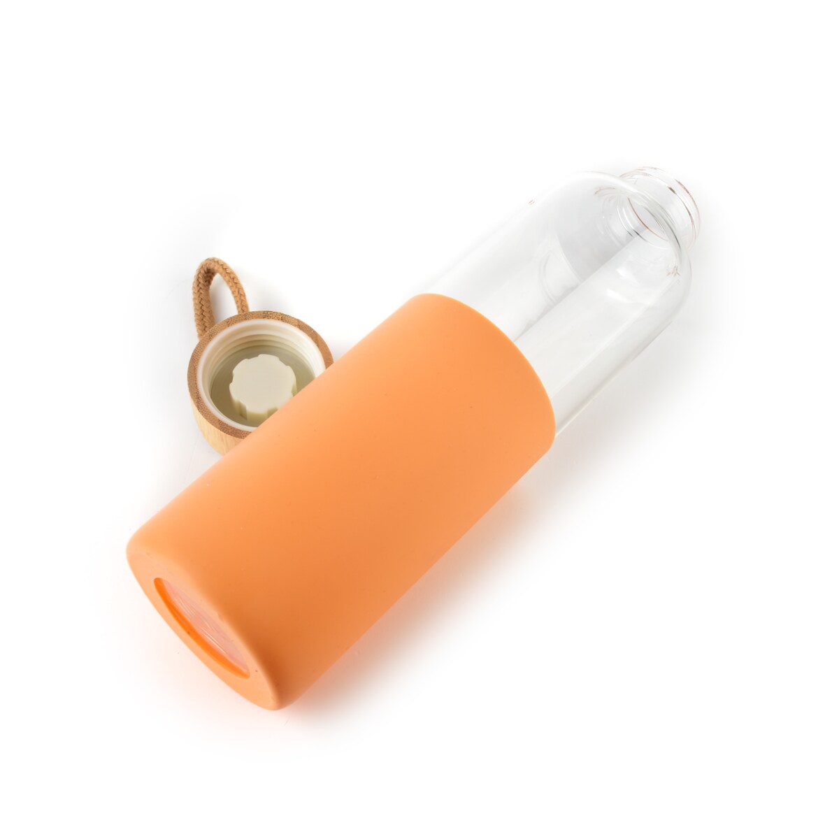 HOLLIE ORANGE Butelka 600ml 6,4x4,4xh24cm