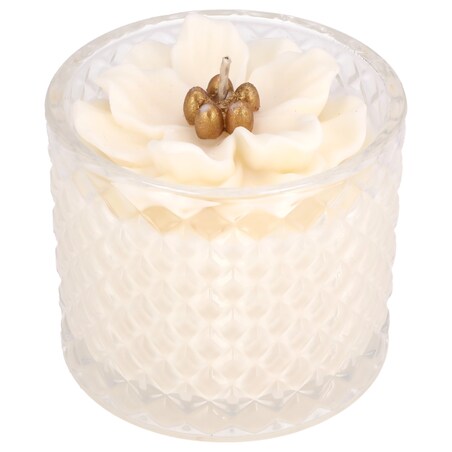 Świeca sojowa ZAPACHOWA świeczka KWIAT handmade prezent CANDELA ENCANTADA