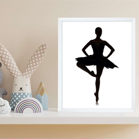 Ramka Na Zdjęcia 18X24 Cm Plakaty Rama Na Nóżce Stojąca Dekoracja Biała