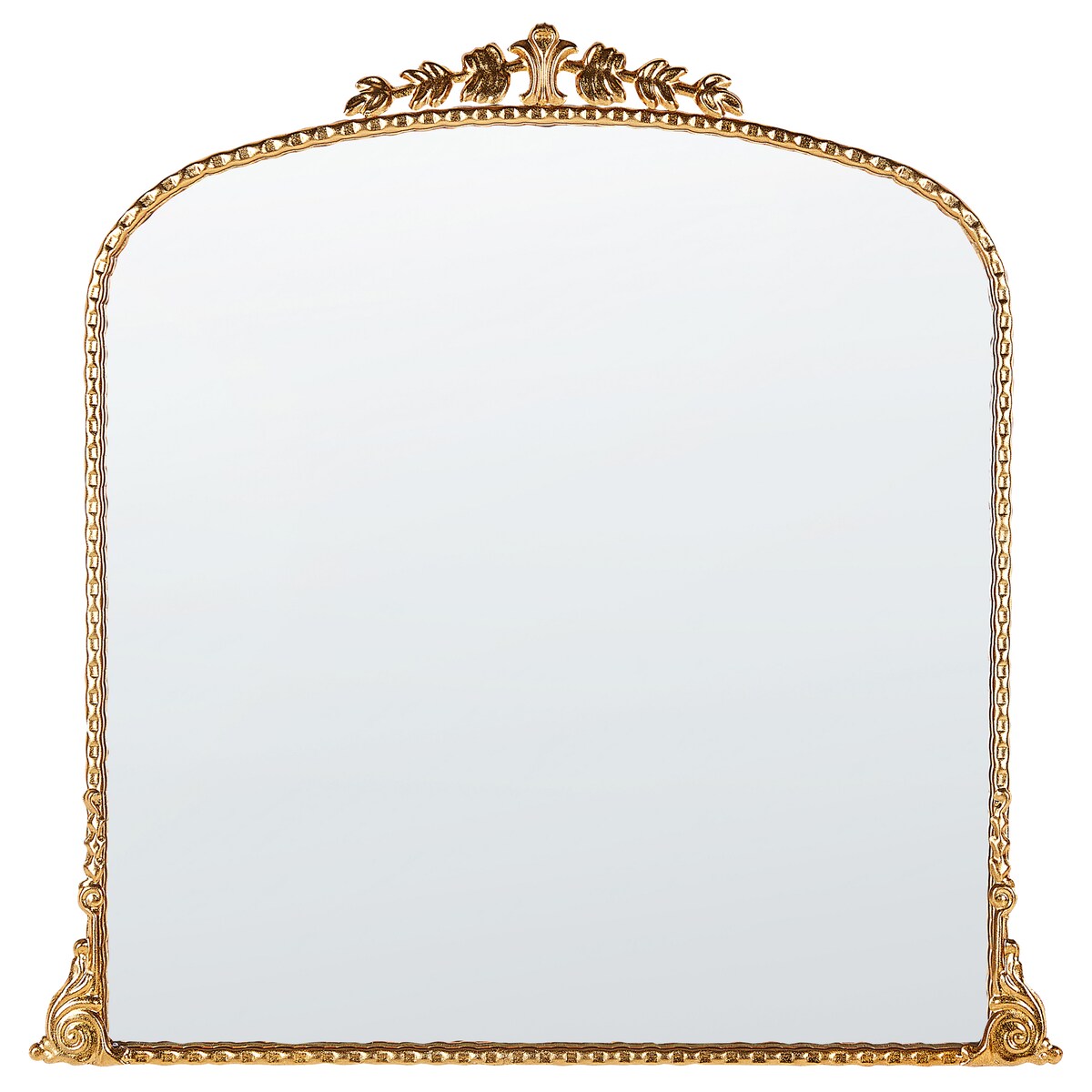 Lustro ścienne LIVRY 71 cm 71 cm Metal Złoty