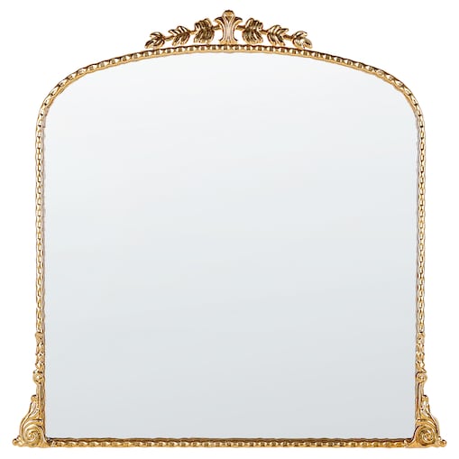 Lustro ścienne LIVRY 71 cm 71 cm Metal Złoty
