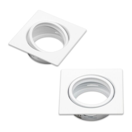 Zestaw Oczek Sufitowych BRITOP Lighting 3xGU10 Max.50W Subtelna Biel od Polskiego Producenta, 3 szt.