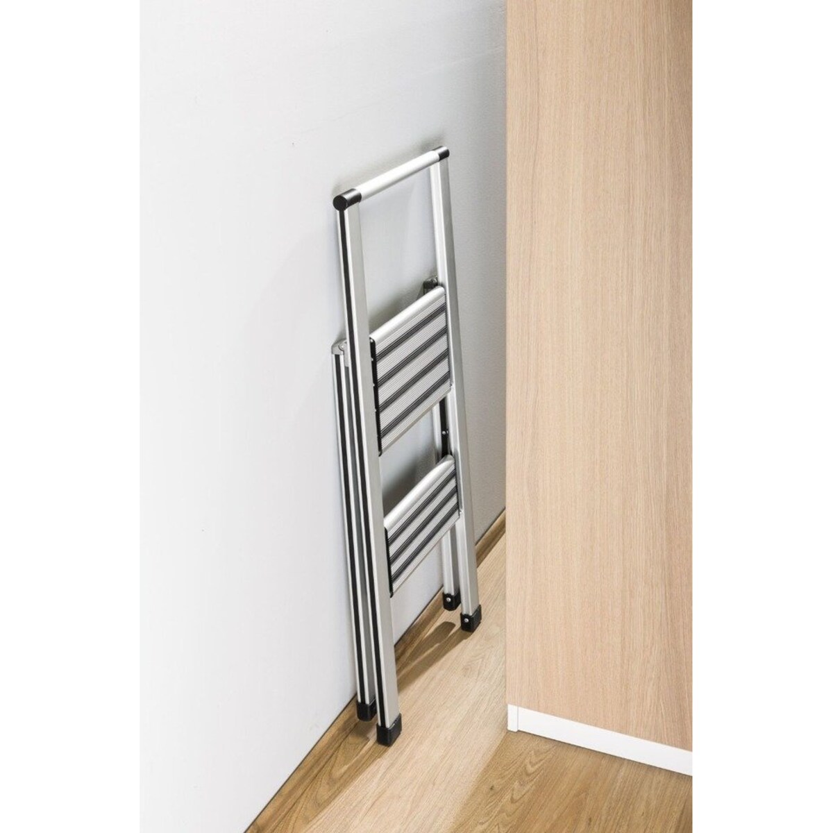 Aluminiowa drabina, 2-stopniowa, WENKO