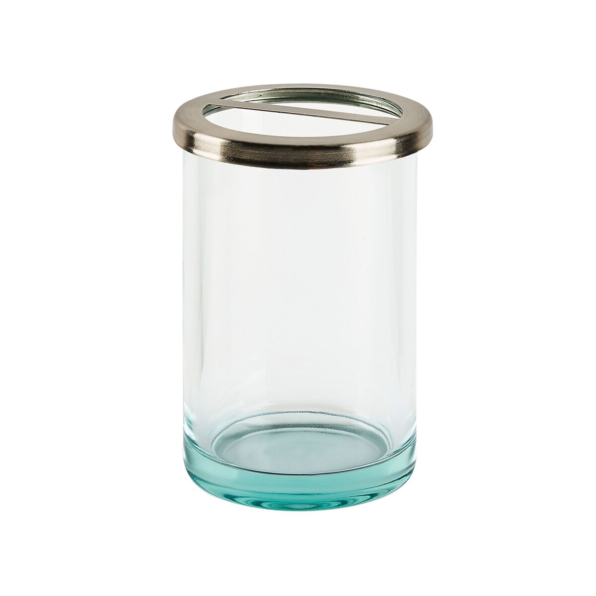 5-częściowy zestaw akcesoriów łazienkowych szklany zielony AMARGA