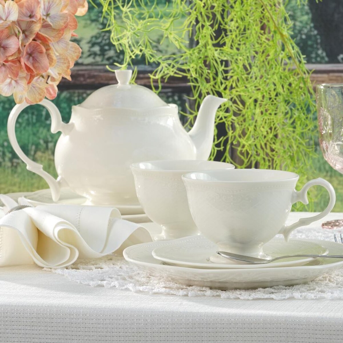 VILLA ITALIA Serwis do herbaty na 6 osób NIOBE