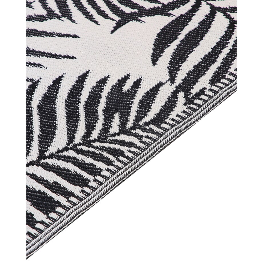 Dywan zewnętrzny 180 x 270 cm czarny KOTA