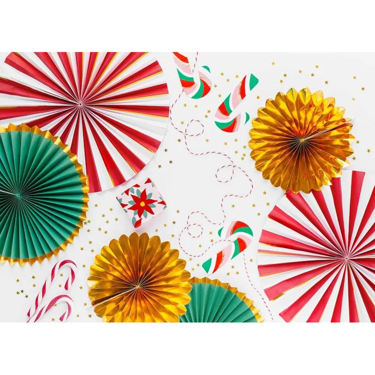 Rozety dekoracyjne, mix, 26-43 cm