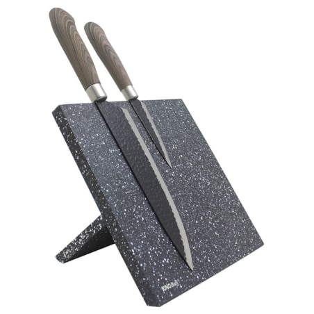 Stojak blok magnetyczny na noże przybory kuchenne KINGHOFF