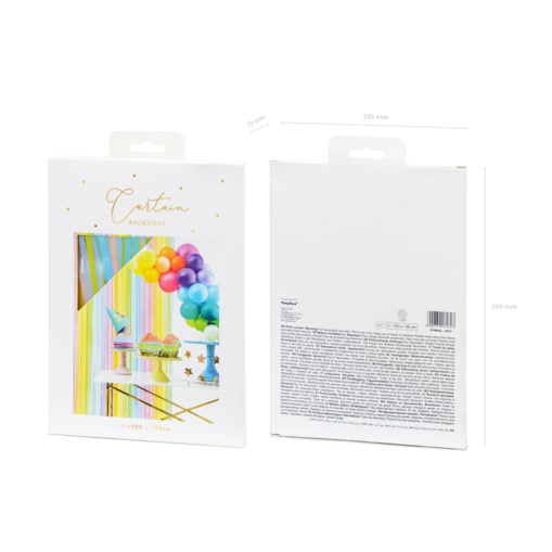 Kurtyna Party, mix, 100x195cm