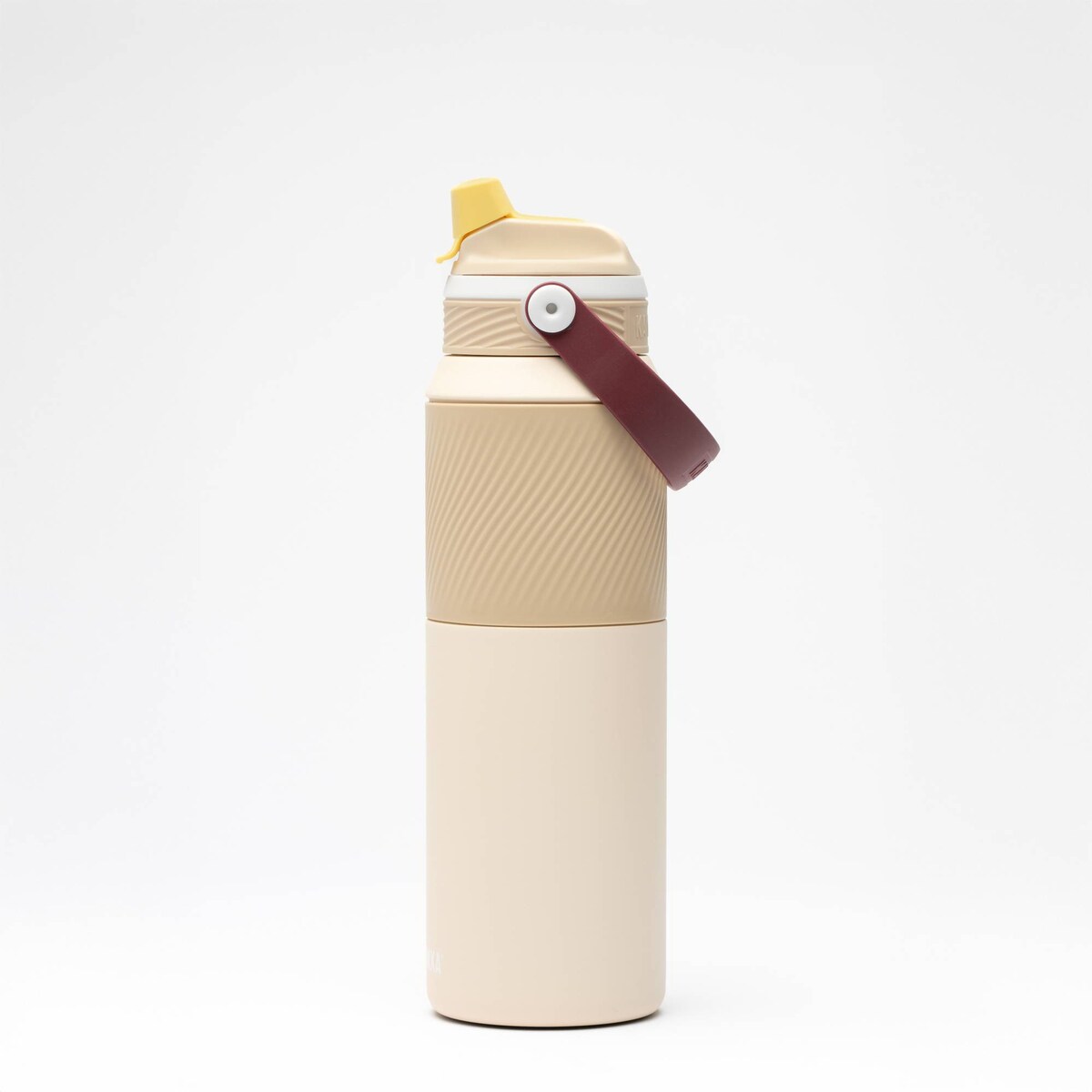 Butelka termiczna na wodę termos ze słomką Dupla Insulated 1000ml - Desert Sand