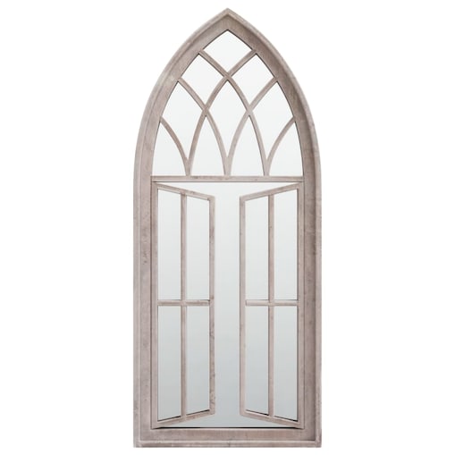 vidaXL Lustro do wnętrz, kolor piaskowy, 70x30 cm, żelazne