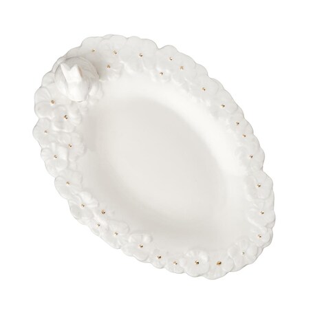 VILLA ITALIA Półmisek wielkanocny z zajączkiem 26 cm owalny BUNNY