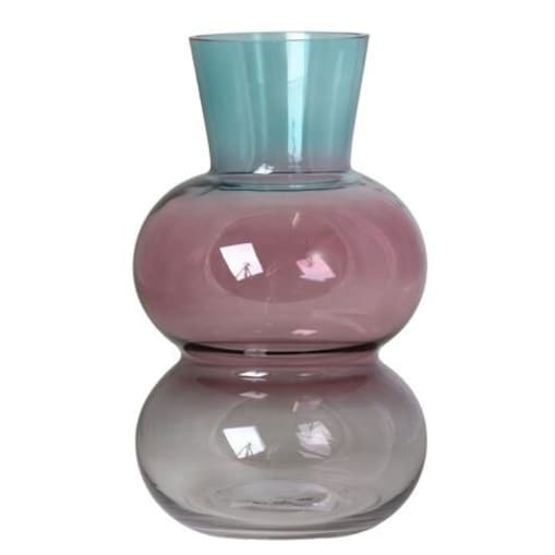 Wazon szklany kolorowy 20x12x12 cm PACHECO-2