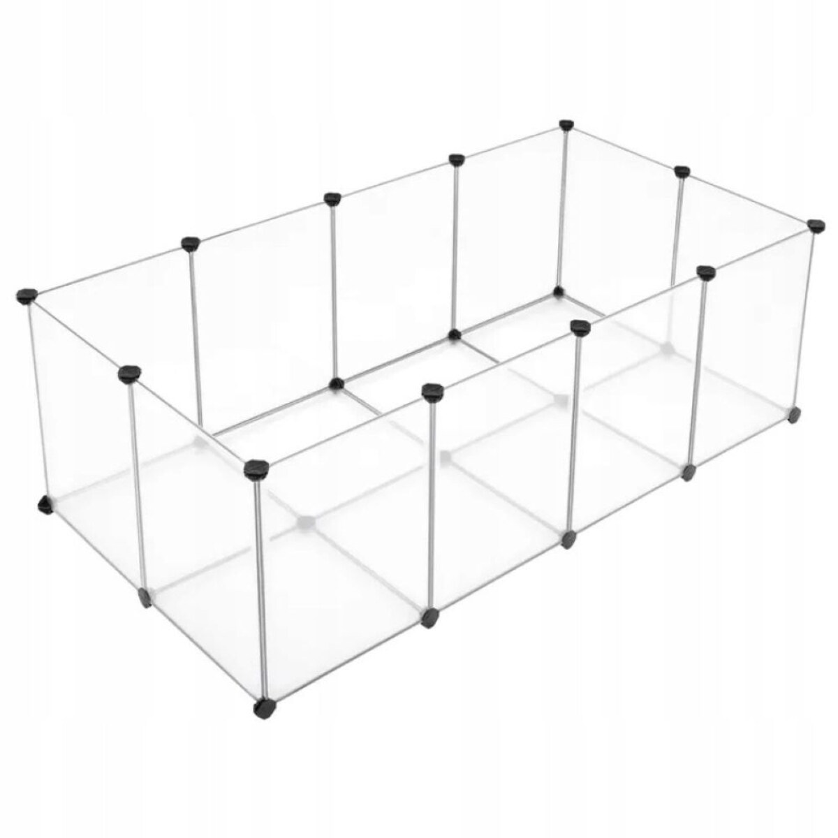 Wybieg kojec zagroda dla małych zwierząt gryzoni królików chomików 125 cm