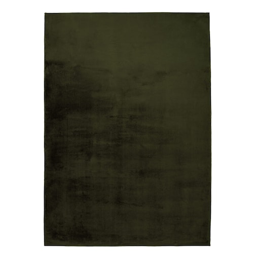 Dywan Rabbit Ciemnozielony Futro Królika Topila 4000 futrzany 80x150