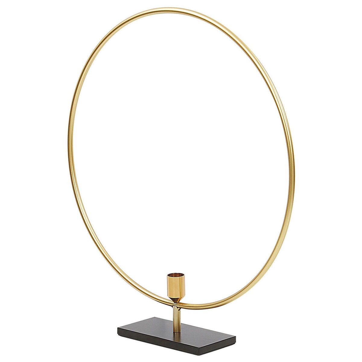 Świecznik metalowy 45 cm złoty SERAM