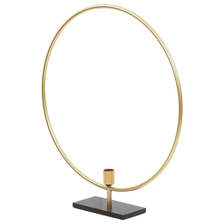 Świecznik metalowy 45 cm złoty SERAM