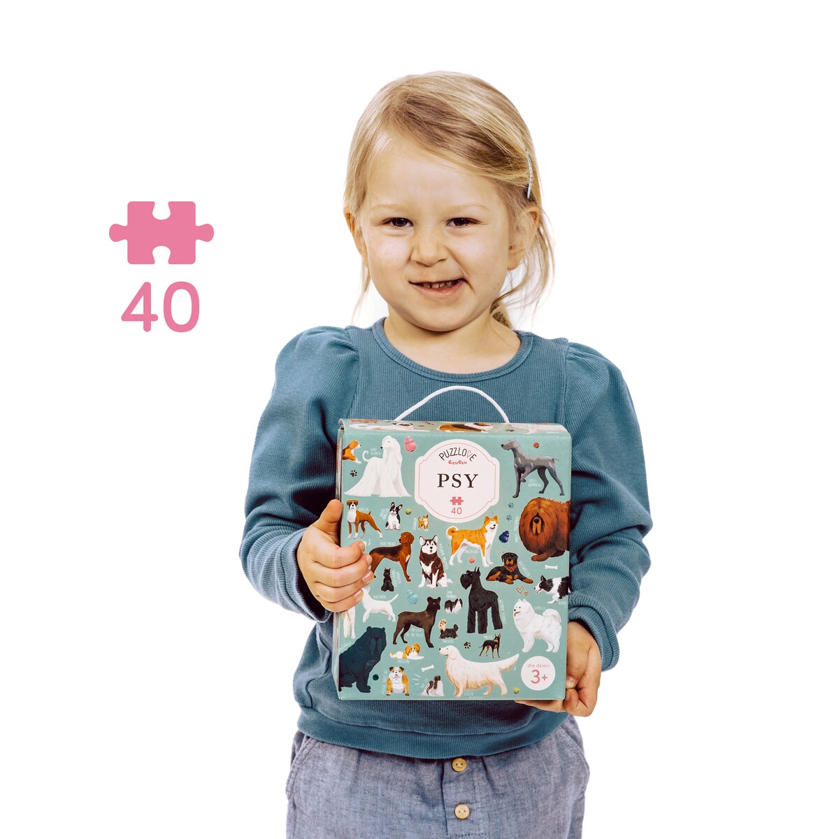 Puzzlove CzuCzu Psy 40 el.