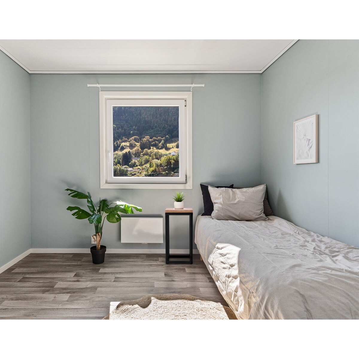 Meble dekoracyjne KS-34 KWIETNIK DREWNO S z serii KAJA HOME