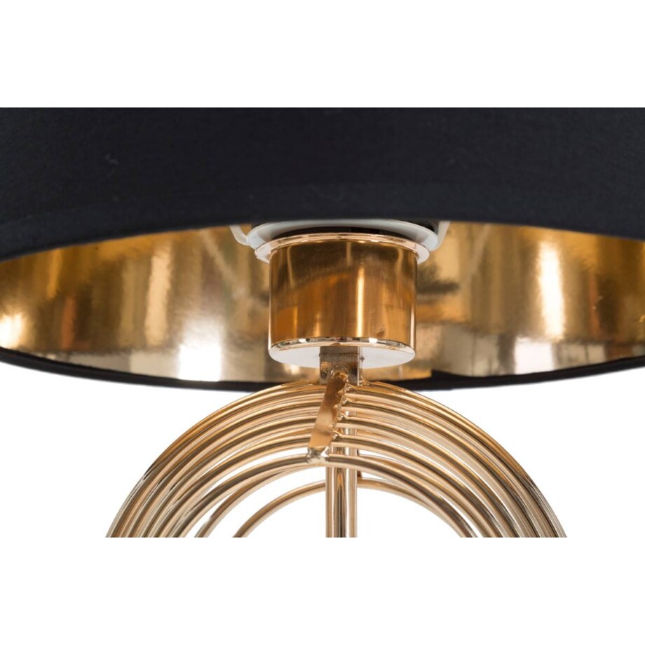 Lampa stołowa ze złotym zdobieniem MAXT