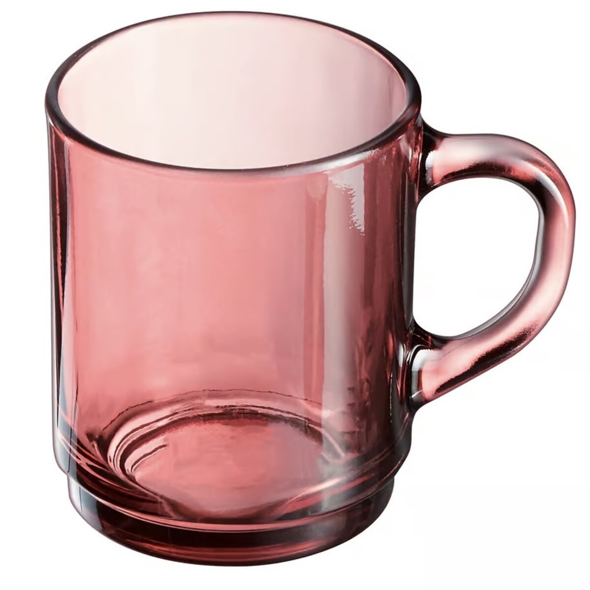 SZKLANKA luminarc czerwone SZKŁO na herbatę kawę napoje soki kubek 250ml x6