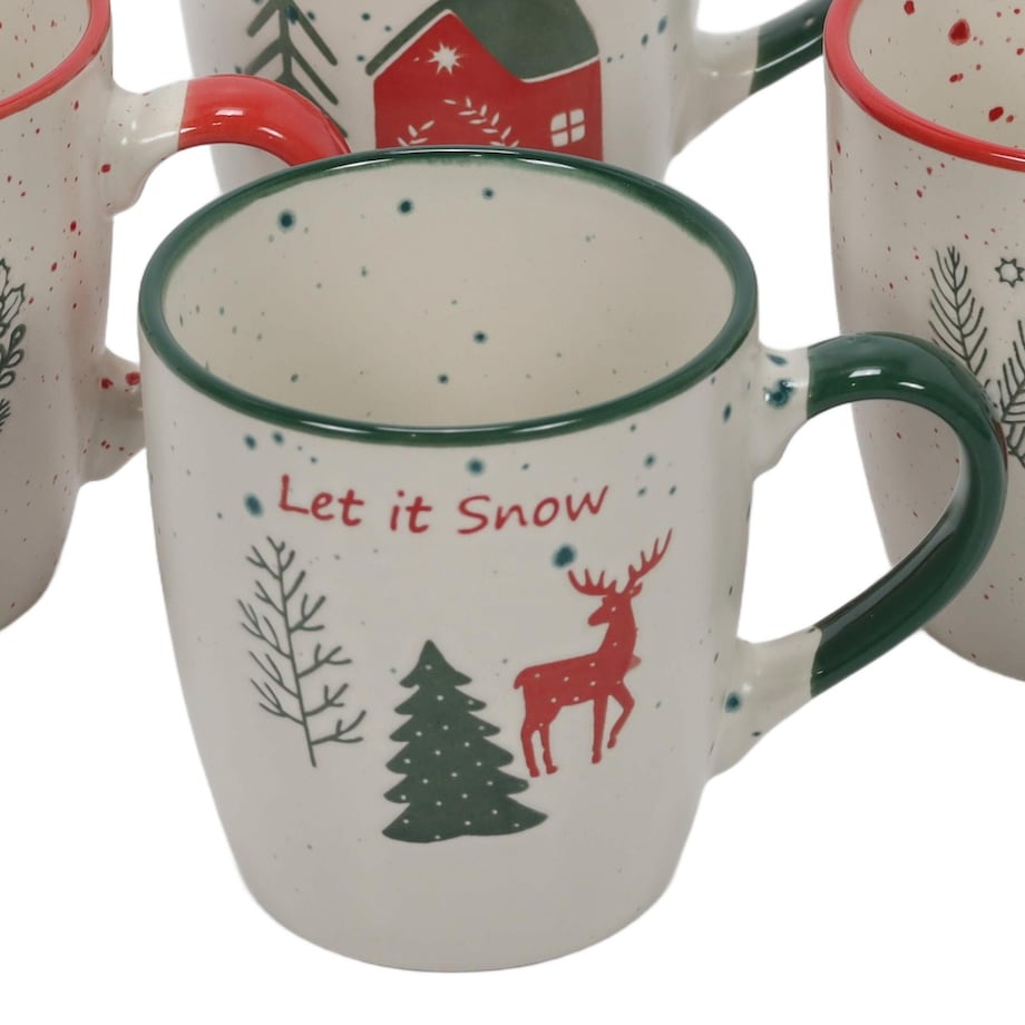 Zestaw 4 kubków świątecznych 200 ml HELGDAGAR