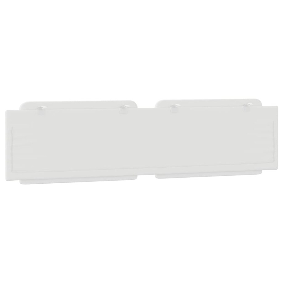 vidaXL Poduszka na wezgłowie, Zadar, biała, 200 cm, sztuczna skóra