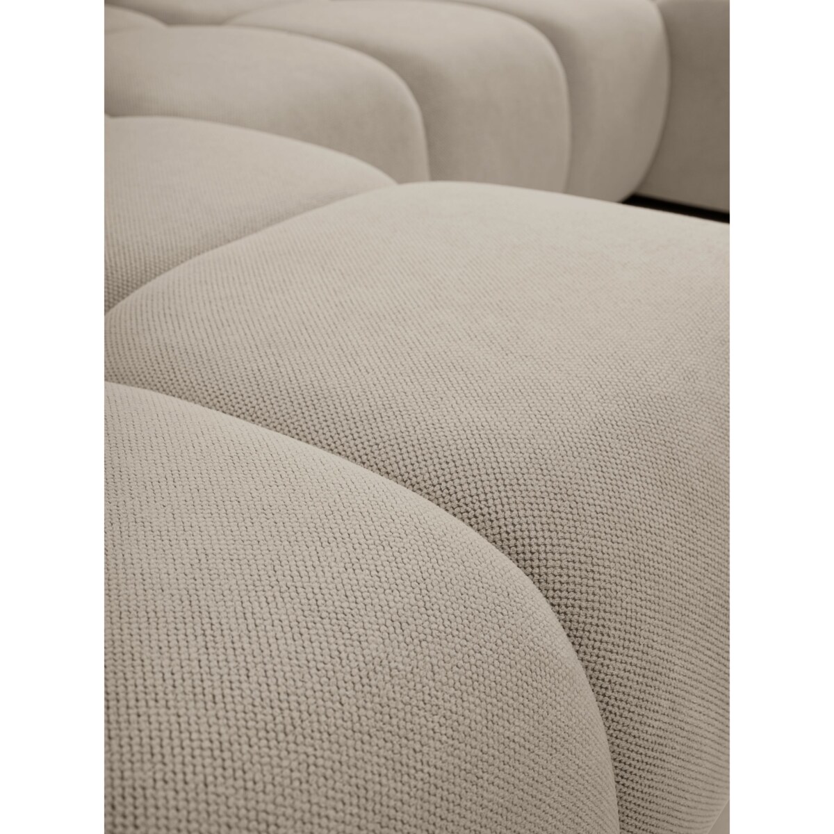 Nowoczesny Narożnik U SOHI z funkcją spania, Curio 11 - Ciemny beż