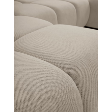 Nowoczesny Narożnik U SOHI z funkcją spania, Curio 11 - Ciemny beż