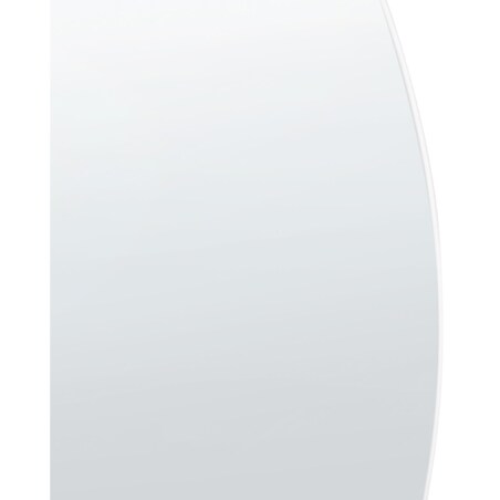 Okrągłe lustro ścienne ø 60 cm srebrne AGEN