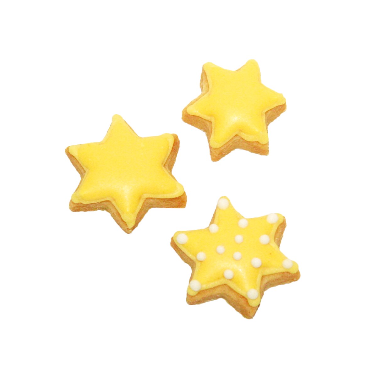 Foremki do wykrawania GWIAZDKI 4.5/5.5/6.5 cm