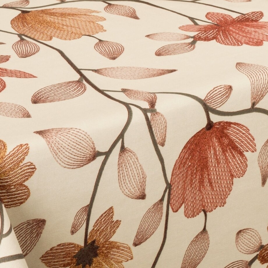 Obrus Velvet - Jesień - 120x180 cm - brązowy