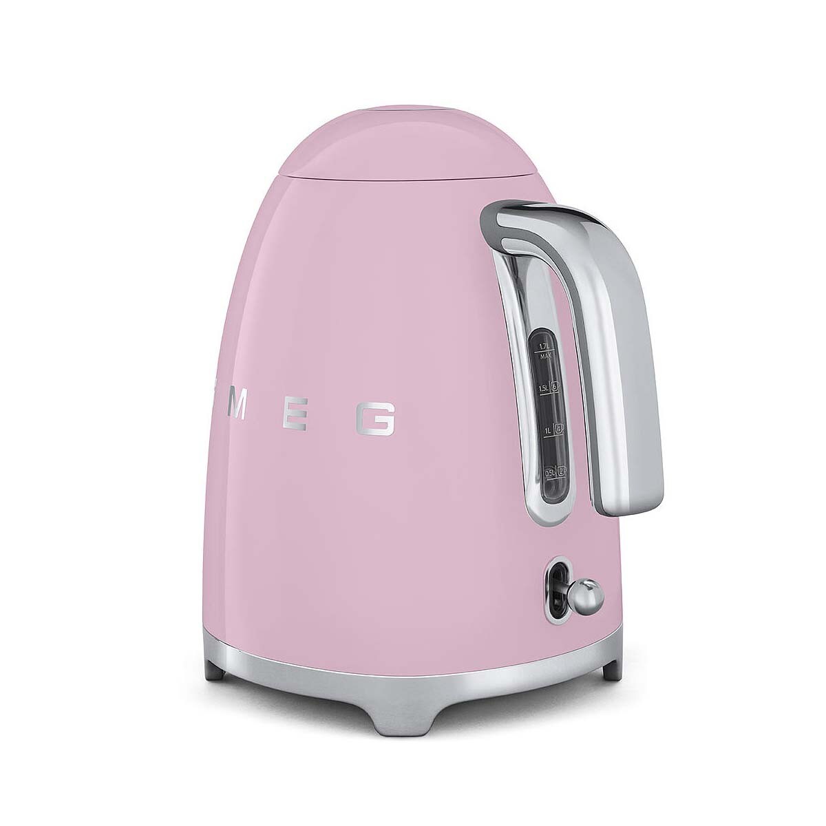 Czajnik elektryczny pastelowy róż 50's Style, 1700 ml, SMEG