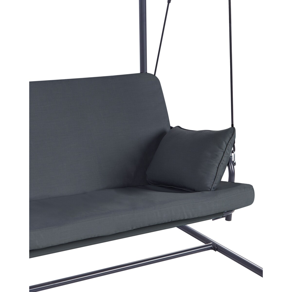 Huśtawka ogrodowa MARSCIANO Metal Ciemnoszary