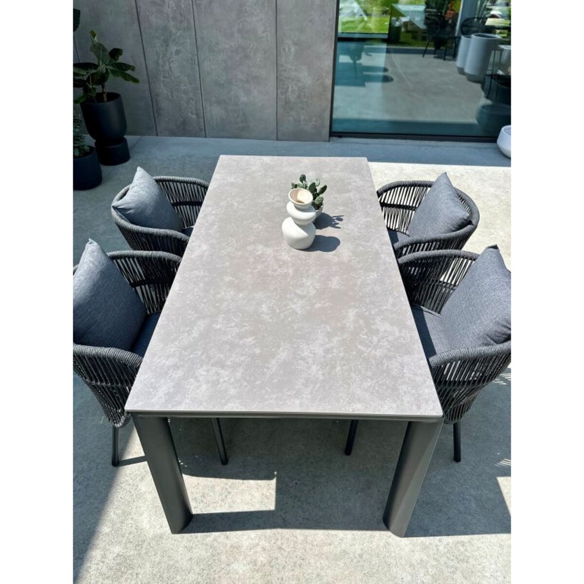 ZESTAW ALUMINIOWY AZZURE SZARY 4