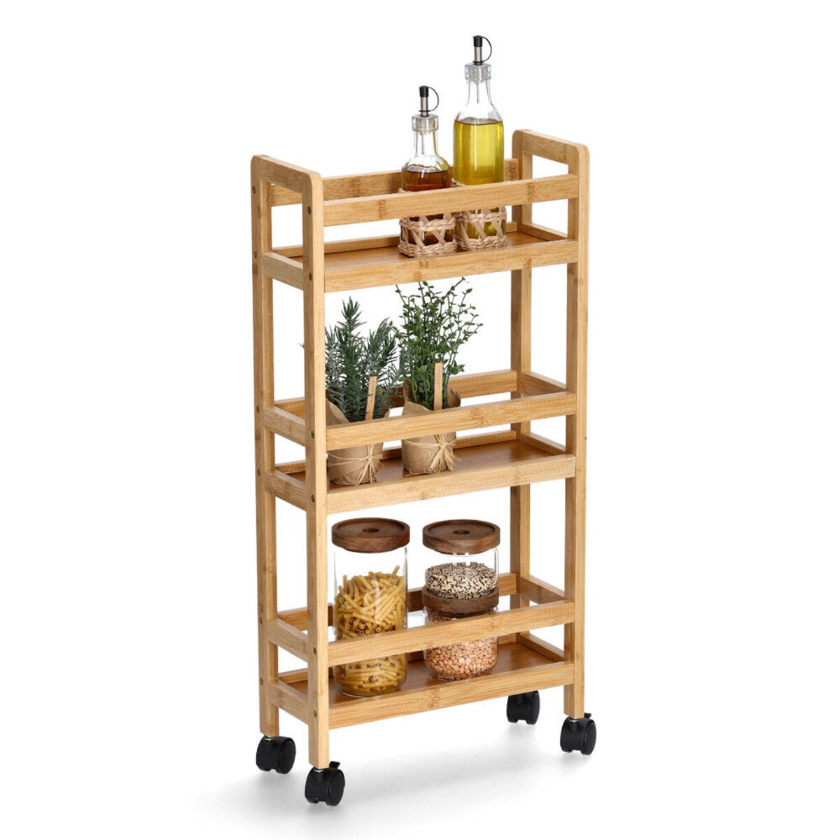 Wąska półka łazienkowa, 36 x 15 x 74 cm