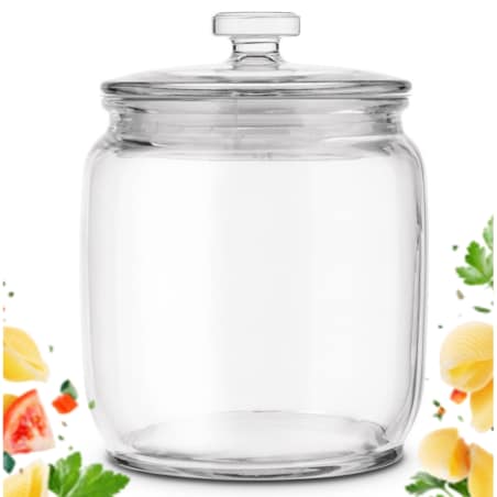 Słoik szklany z uszczelką 1,45 L na żywność ciastka mąkę makaron ogórki