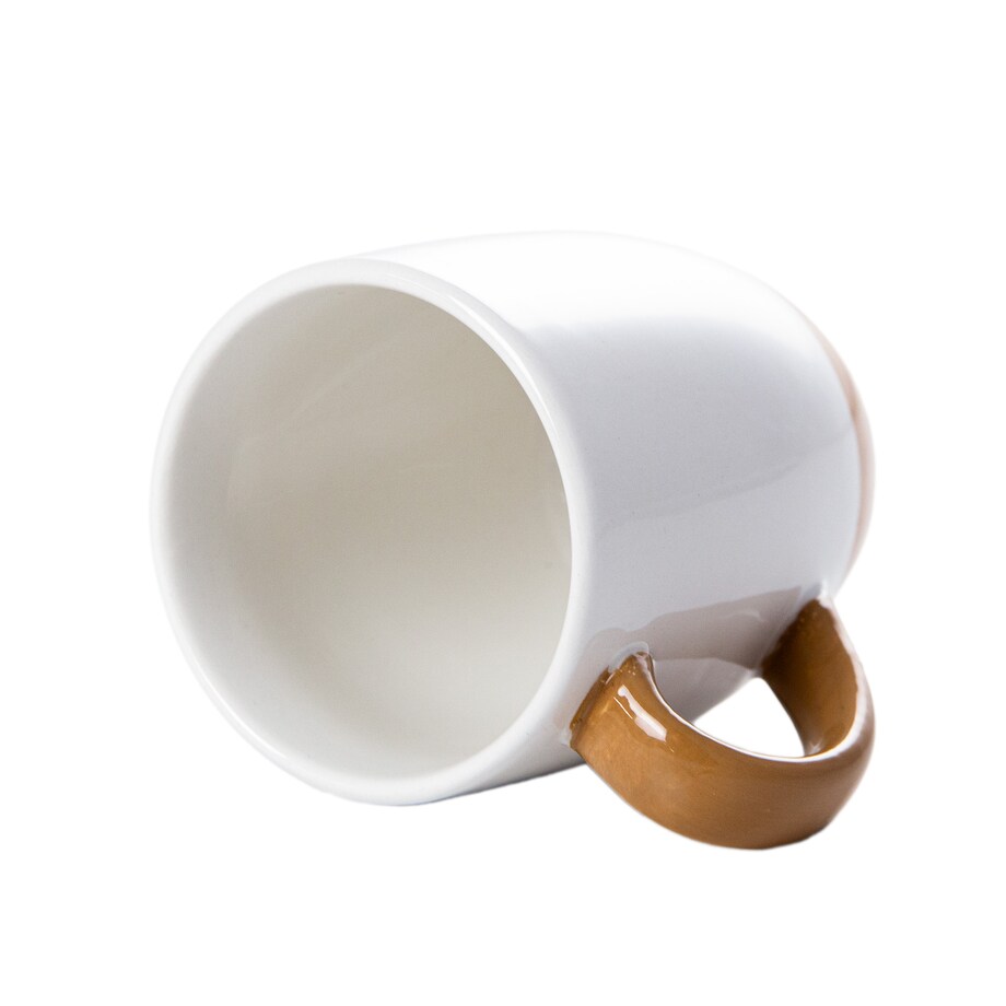 Kubek Świąteczny Ceramiczny Na Prezent 330 Ml Boże Narodzenie Drzewka 3 Choinki