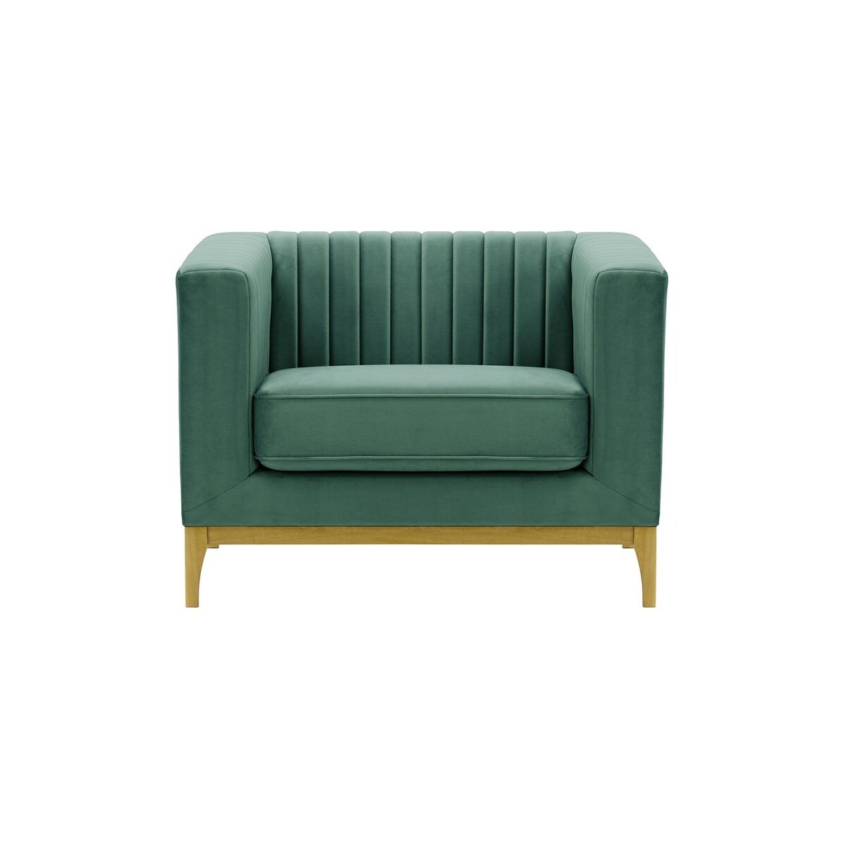 Fotel Slender Wood-Velluto 12-like oak