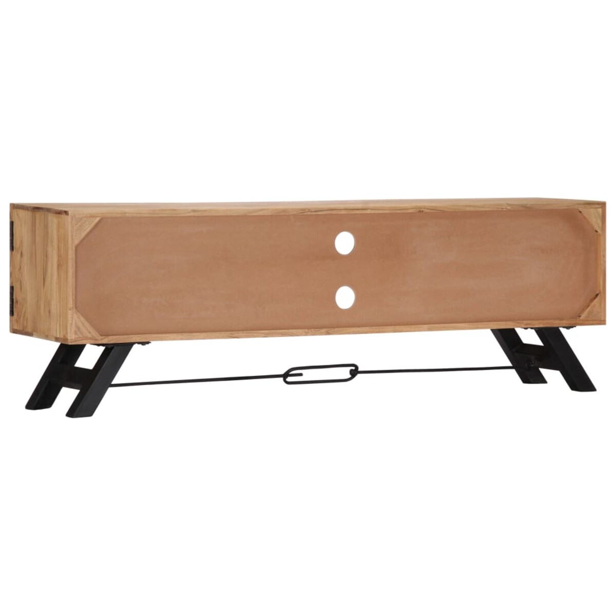 vidaXL Szafka pod TV, 140x30x45 cm, lite drewno akacjowe