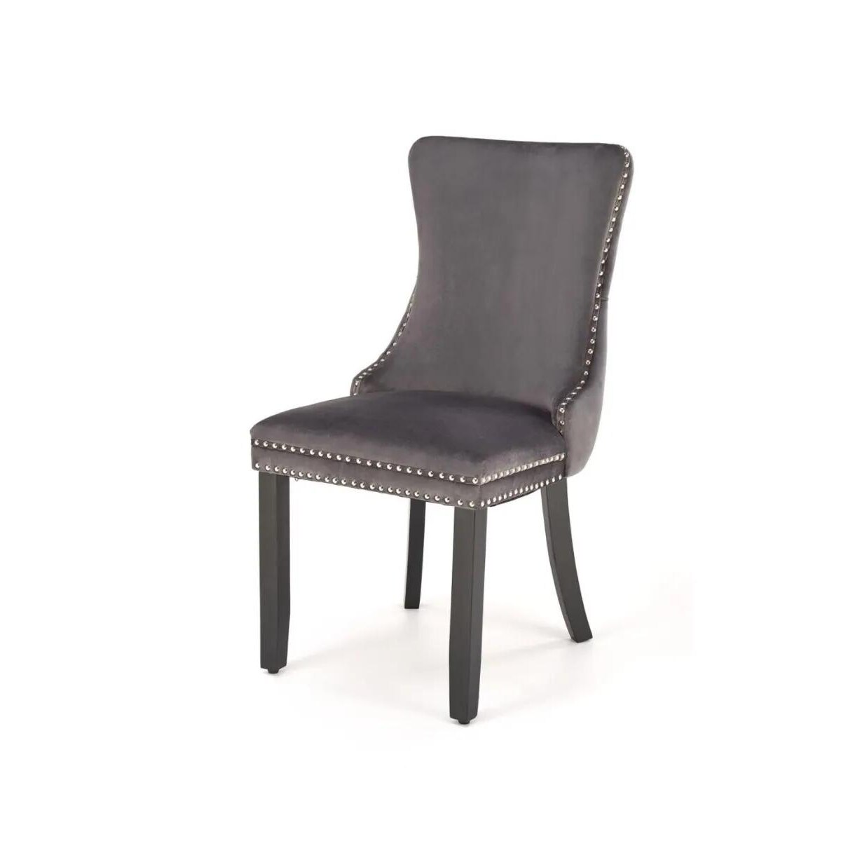 Krzesło tapicerowane ALDA szare