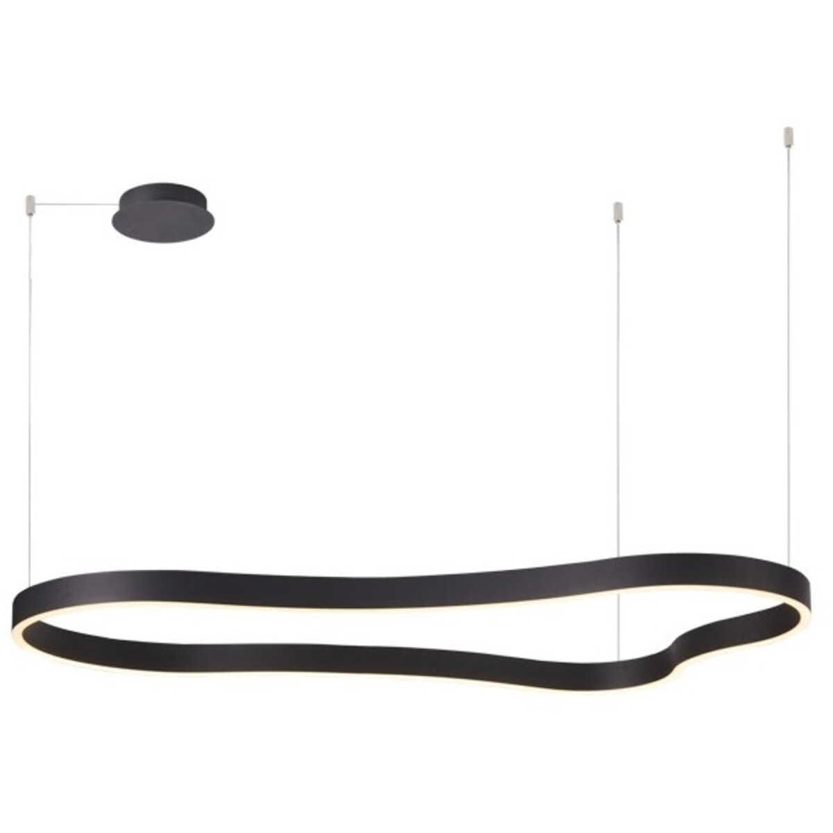 Lampa wisząca nad stół Mirabella AZ5093 LED 60W czarna