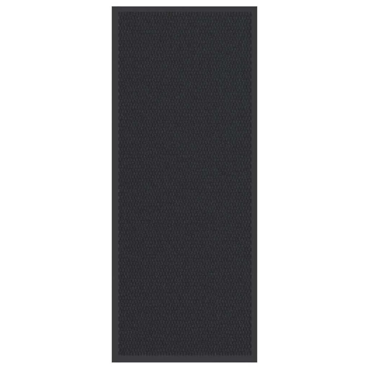 vidaXL Wycieraczka Czarna 60x150 cm