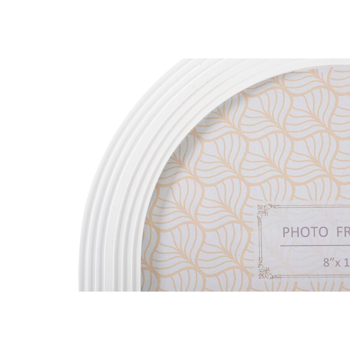 Owalna ramka ze sztukaterią, 25 x 30 cm