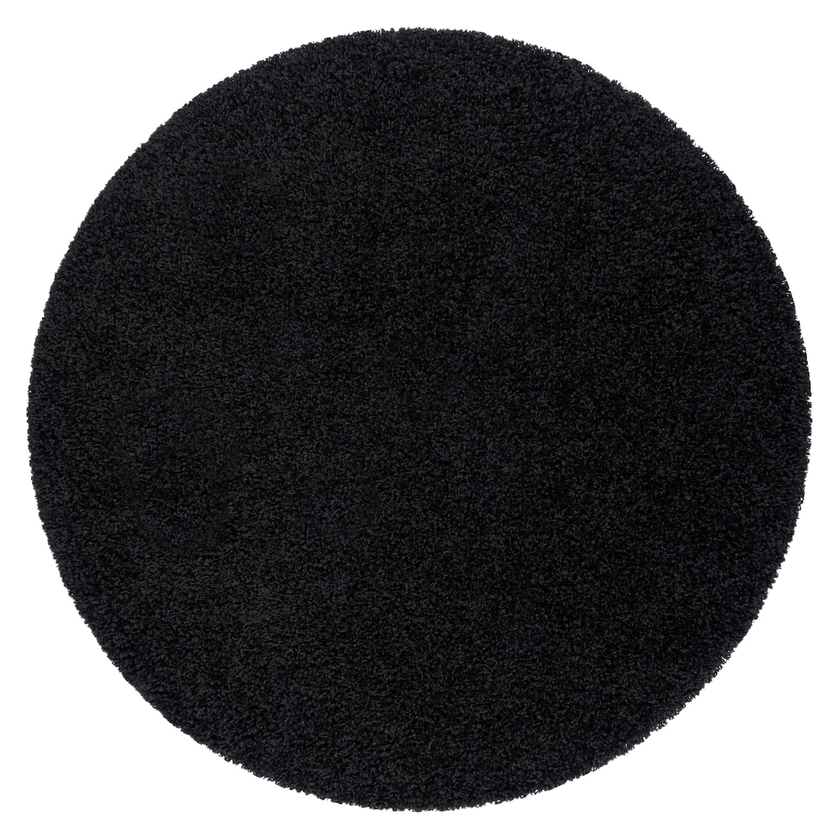 Dywan SOFFI koło shaggy 5cm czarny koło 100 cm