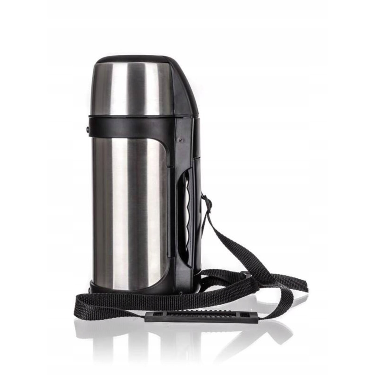 TERMOS PODRÓŻNY NA NAPOJE 1,5L z kubkiem turystyczny na wycieczkę piknik