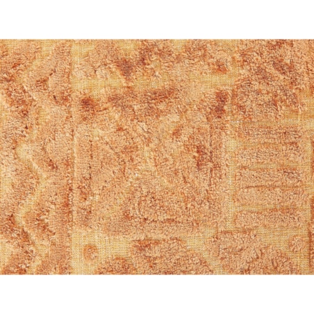 Puf 45 x 45 x 45 cm złoty brąz SANAWAN