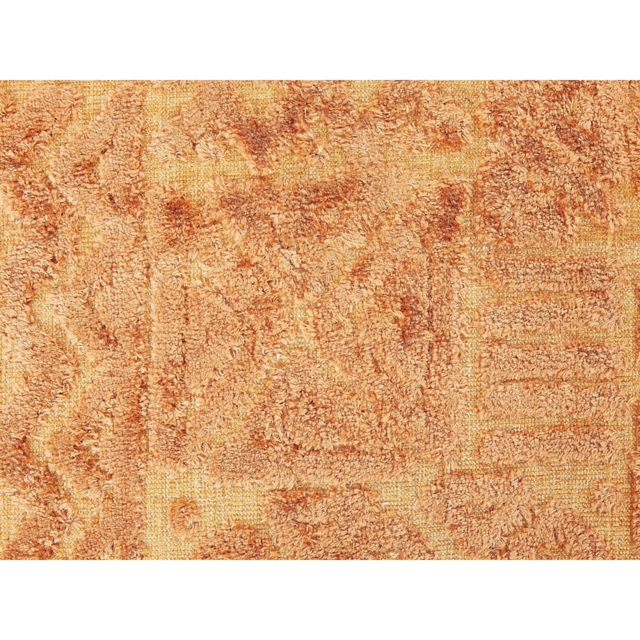 Puf 45 x 45 x 45 cm złoty brąz SANAWAN