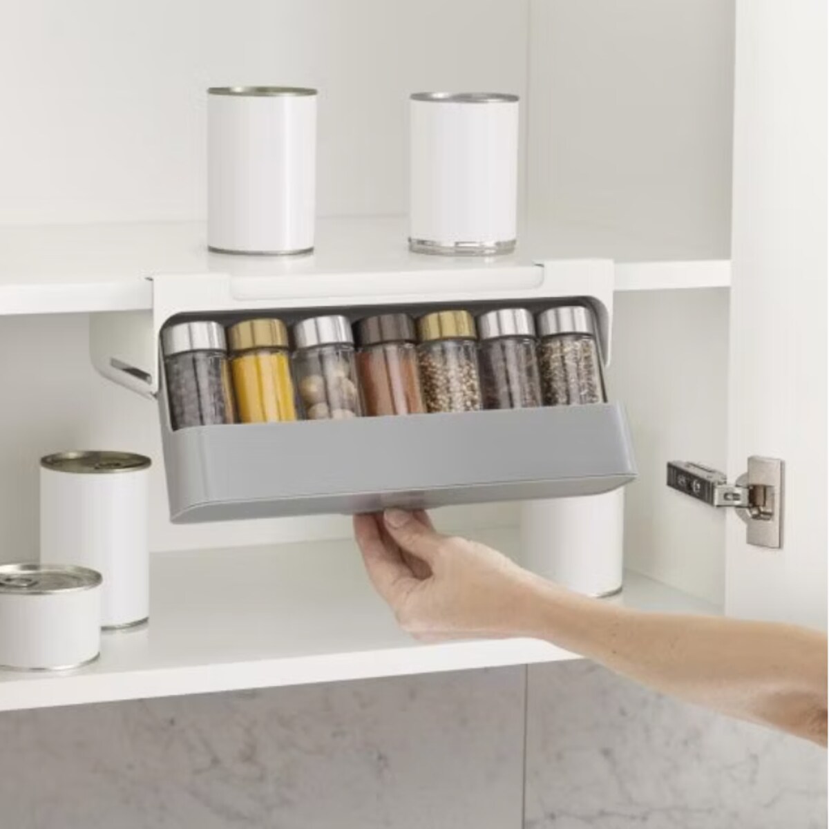 Organizer podpółkowy na przyprawy CupboardStore, 9 x 32 x 13.5, Joseph Joseph